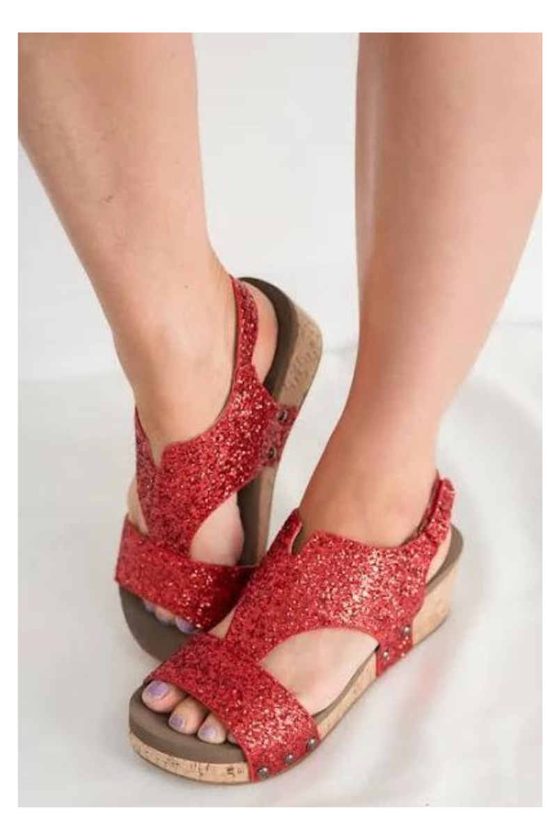 Corky's Refreshing Glitter Wedges