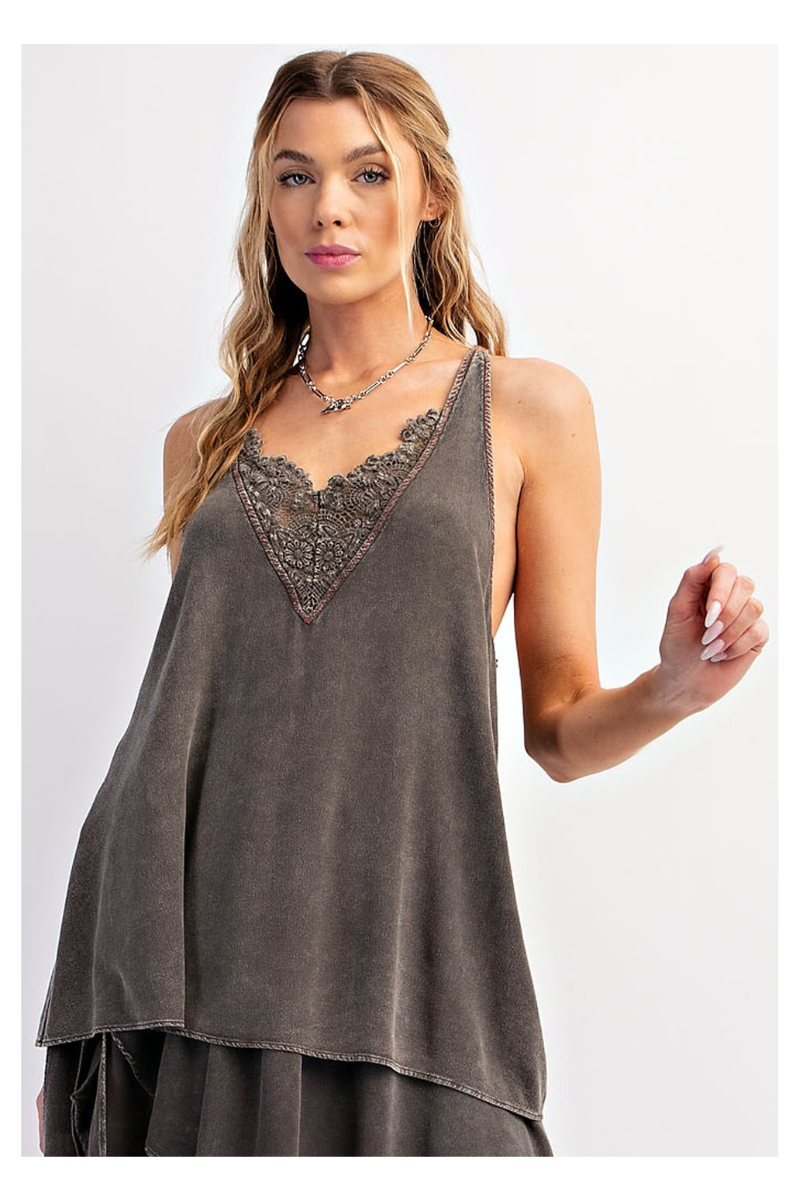 Dunes Crochet Trapeze Top