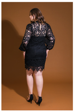 Load image into Gallery viewer, Lace Dreams Curvy Cocktail Dress
