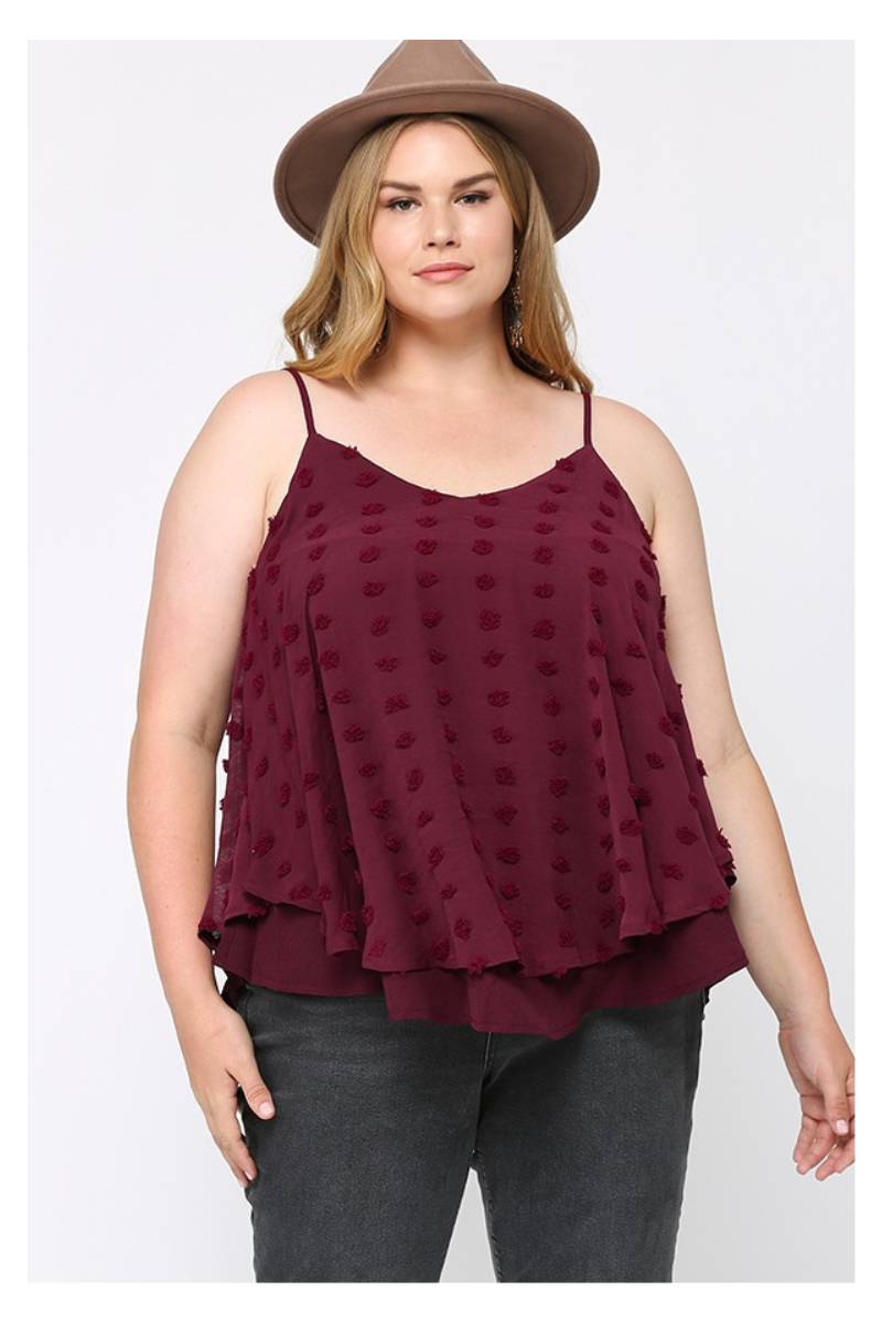 Smoldering in Havana Curvy Top