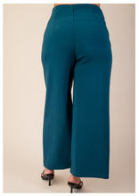 Load image into Gallery viewer, Curvy Teal-tini Dress Pant
