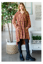 Load image into Gallery viewer, The Perfect Fall Plaid Shacket
