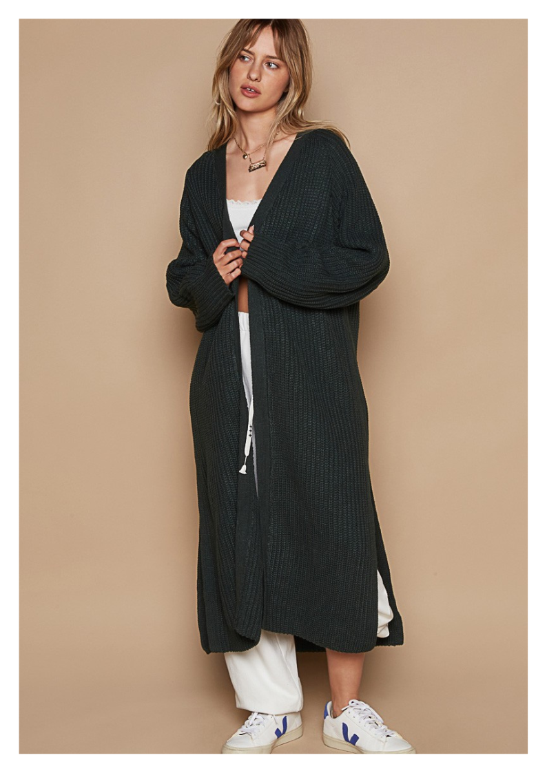 Evergreen Long Cardigan